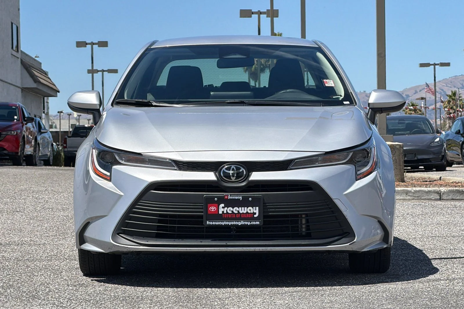 Used 2023 Silver Toyota LE image 11