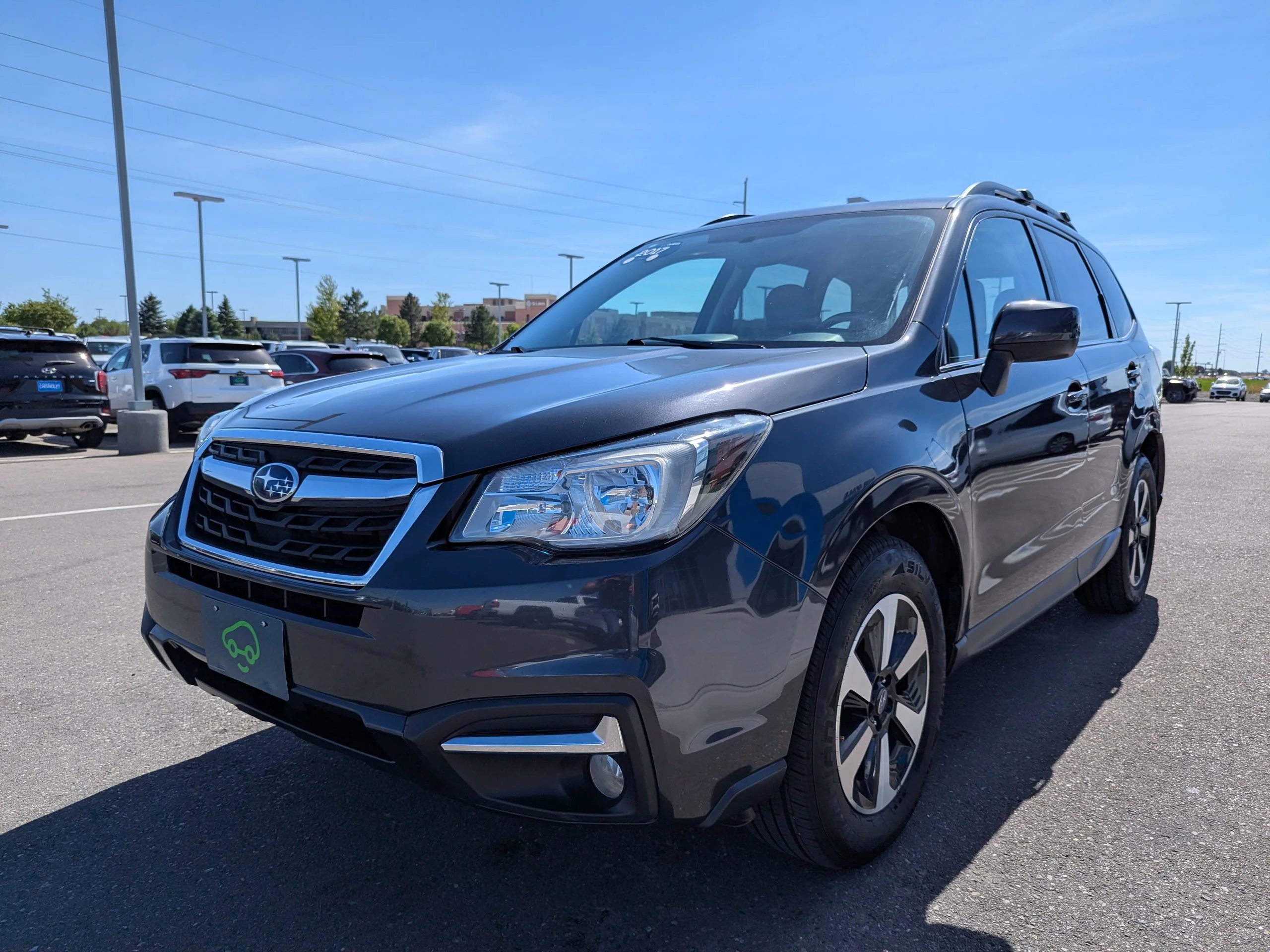 Used 2017 Dark Gray Metallic Subaru Limited image 7