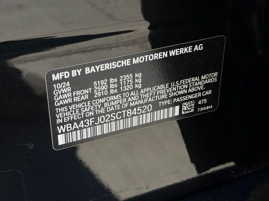 Certified Used 2025 Black BMW 530i image 38
