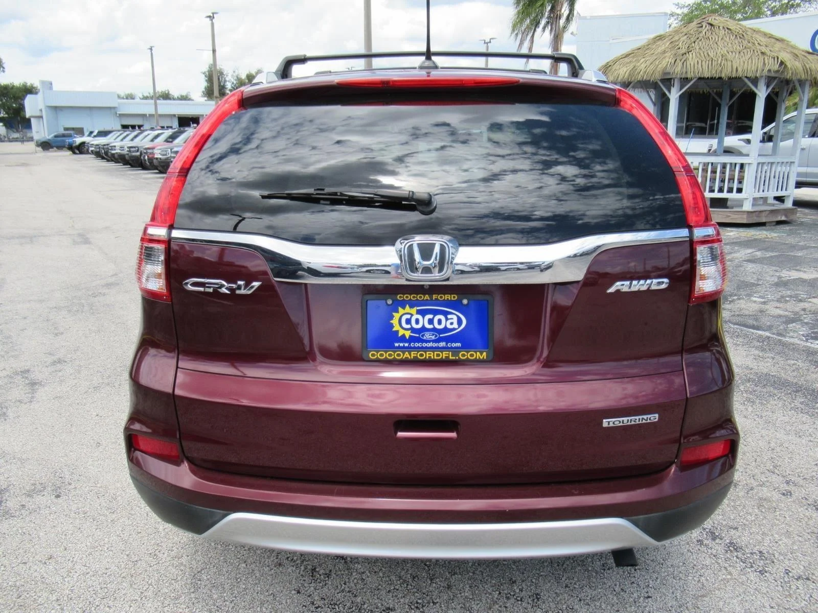 Used 2016 Burgundy Honda Touring image 6