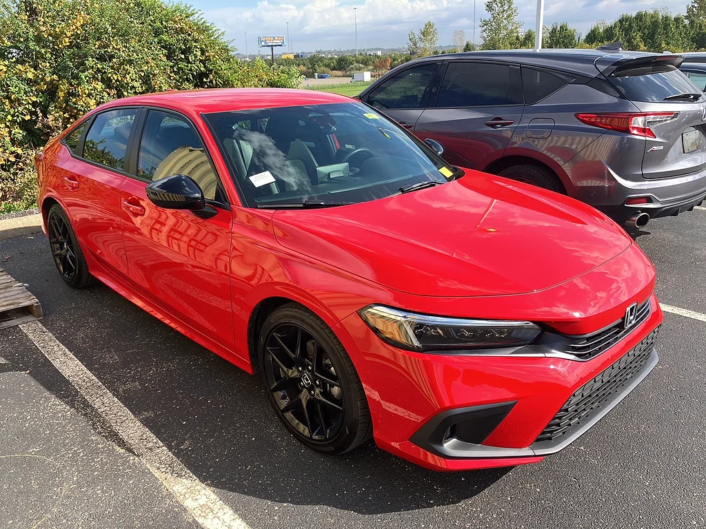 Certified Used 2024 Rallye Red Honda Sport image 1