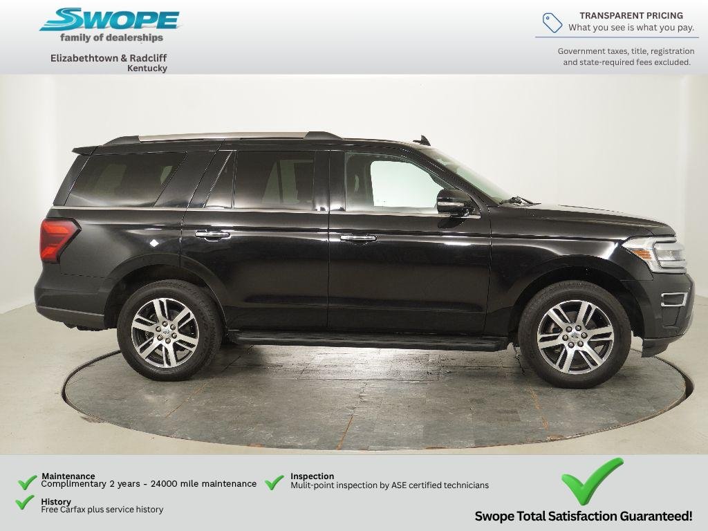 Used 2024 Agate Black Metallic Ford Limited image 2