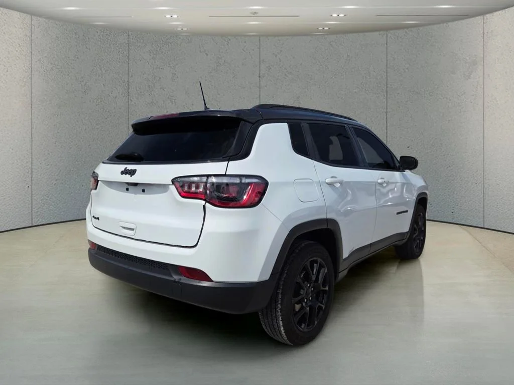 Certified Used 2023 Bright White Clearcoat Jeep Altitude image 4