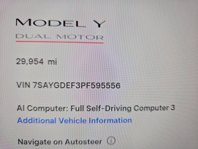 Used 2023 Midnight Silver Metallic Tesla Performance image 19