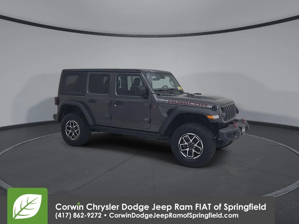 Certified Used 2025 Gray Jeep Rubicon image 2