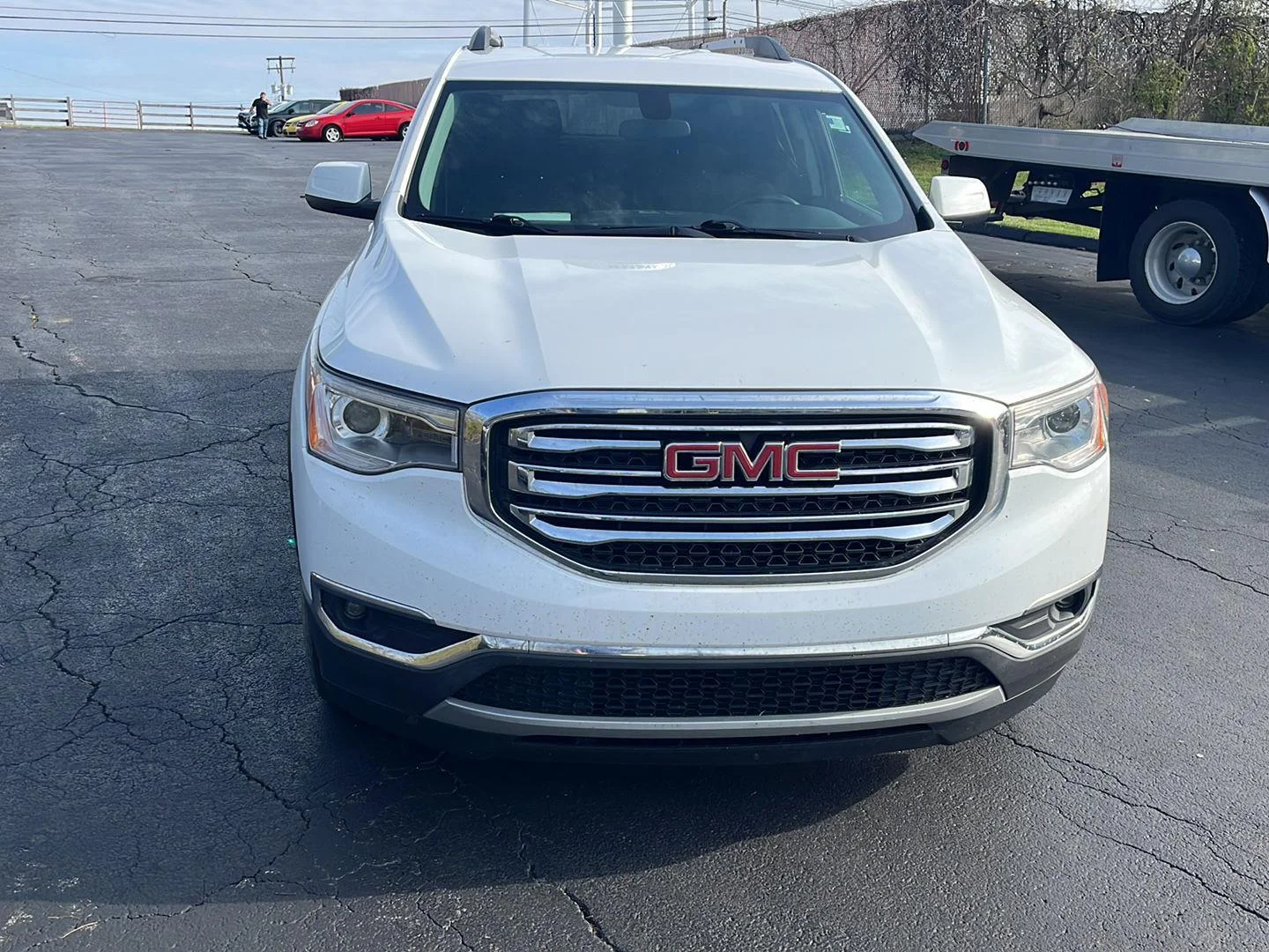 Used 2019 SUMMIT WHITE GMC SLE image 8