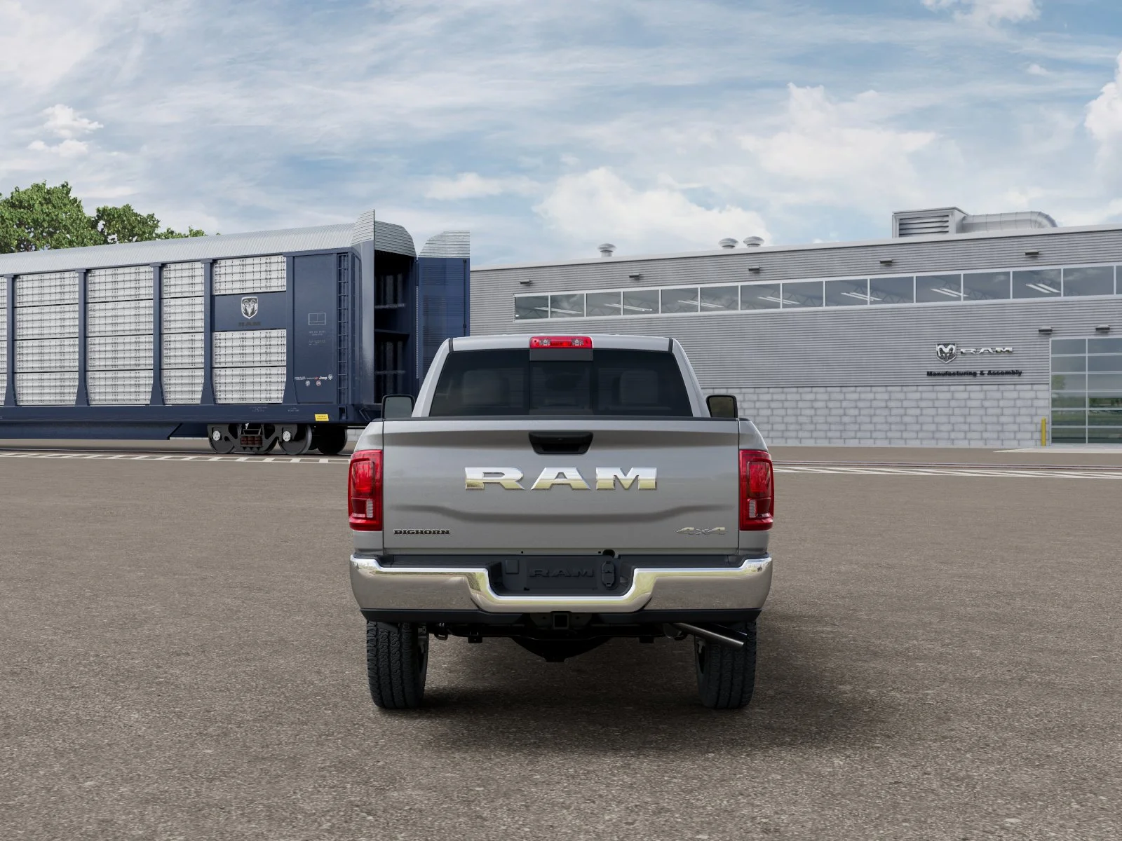 New 2027 Silver-Zynith Exterior Paint RAM Big Horn image 33