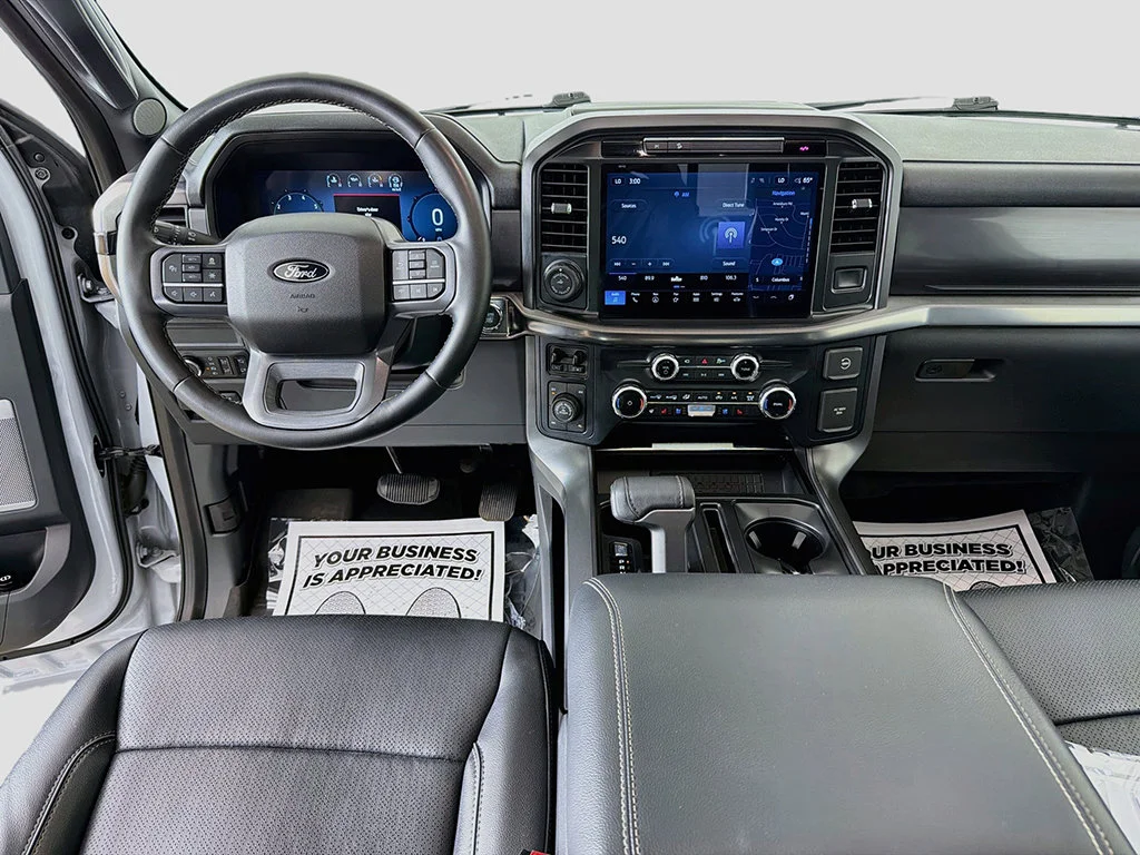 Used 2025 Space White Metallic Ford Lariat image 29