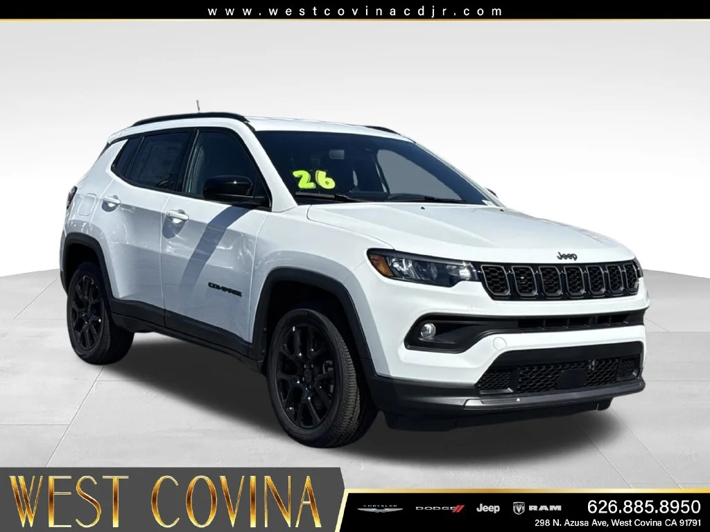 New 2026 Bright White Clear-Coat Exterior Paint Jeep Latitude image 5