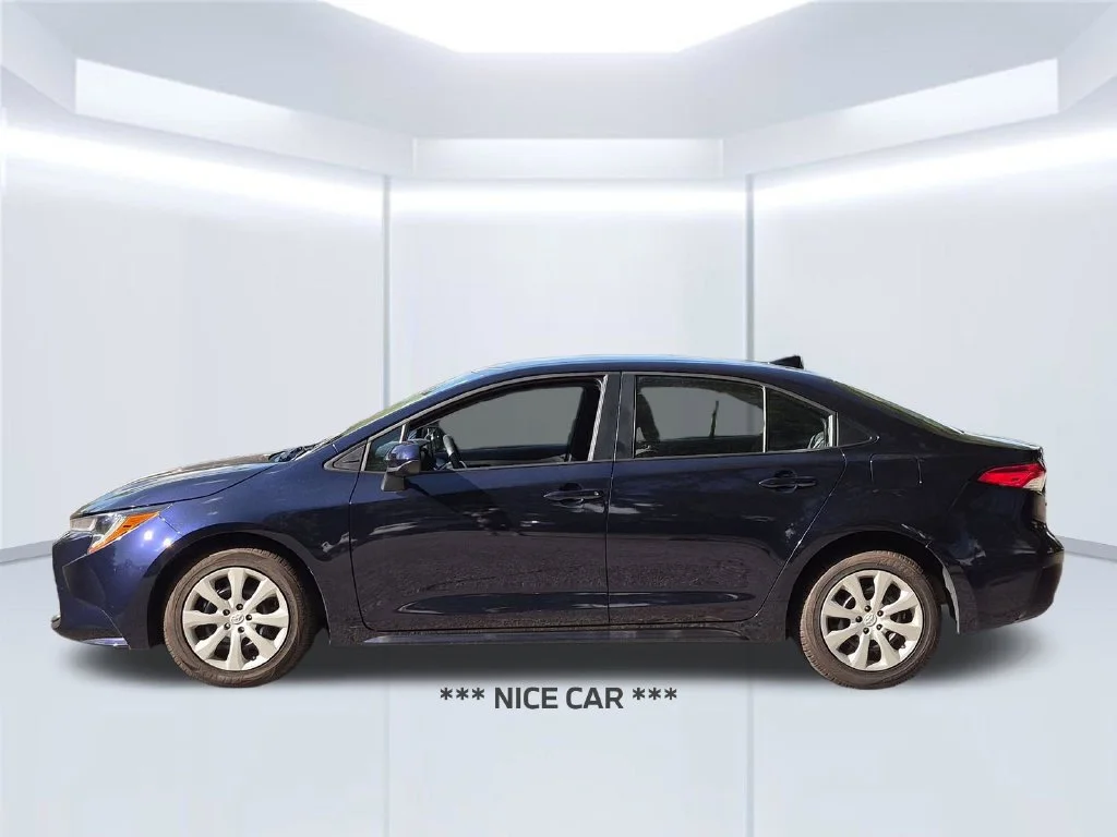 Used 2025 Black Toyota LE image 2