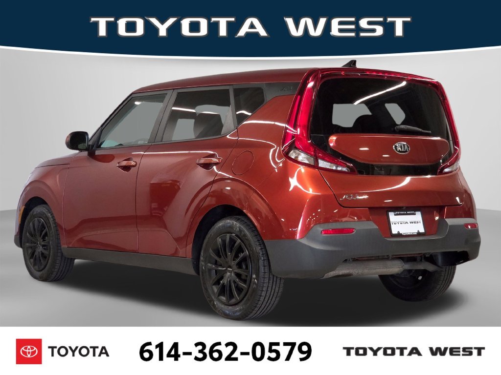 Used 2021 Orange Kia LX image 9