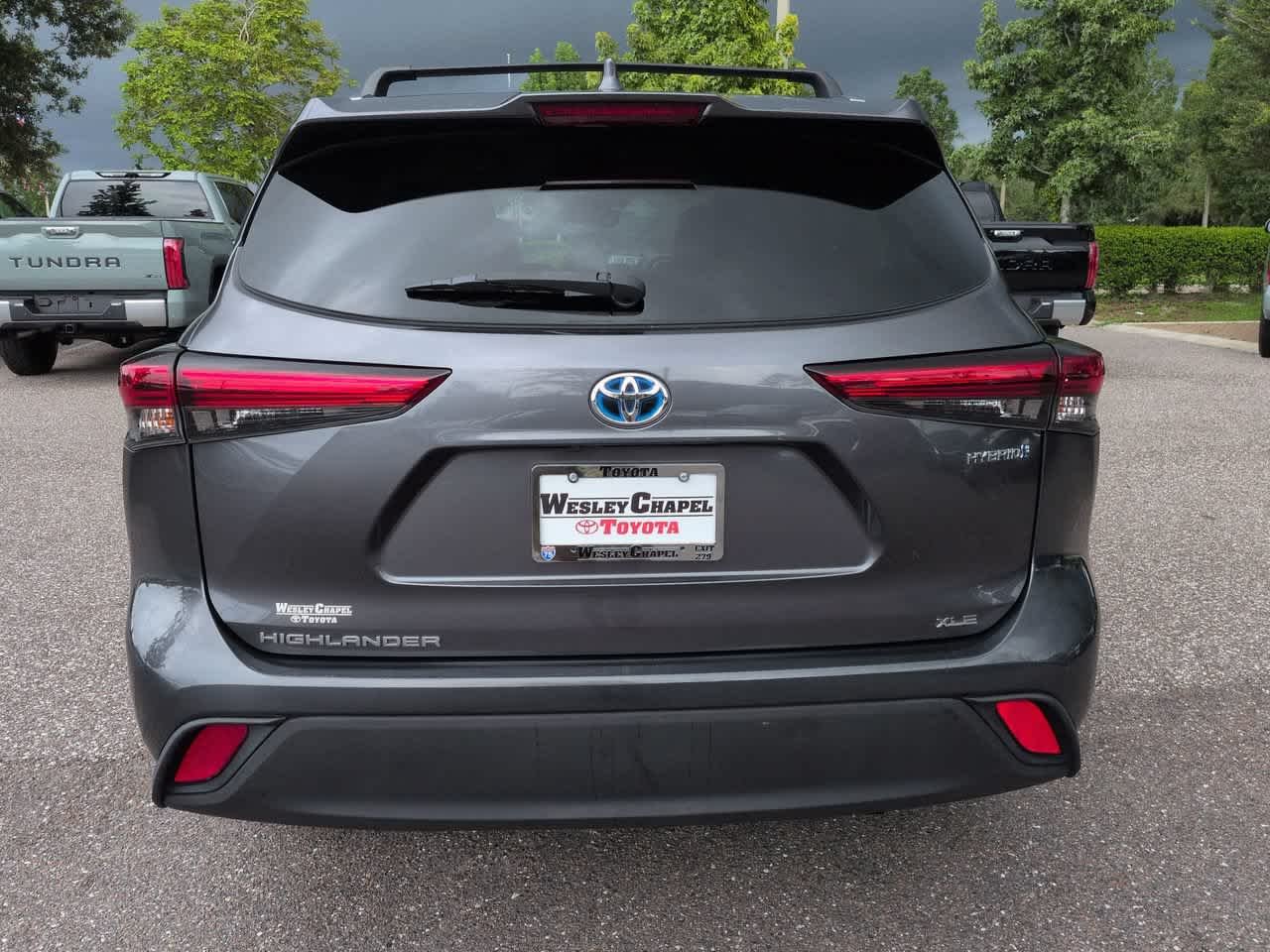 Certified Used 2021 Magnetic Gray Metallic Toyota Hybrid XLE image 5