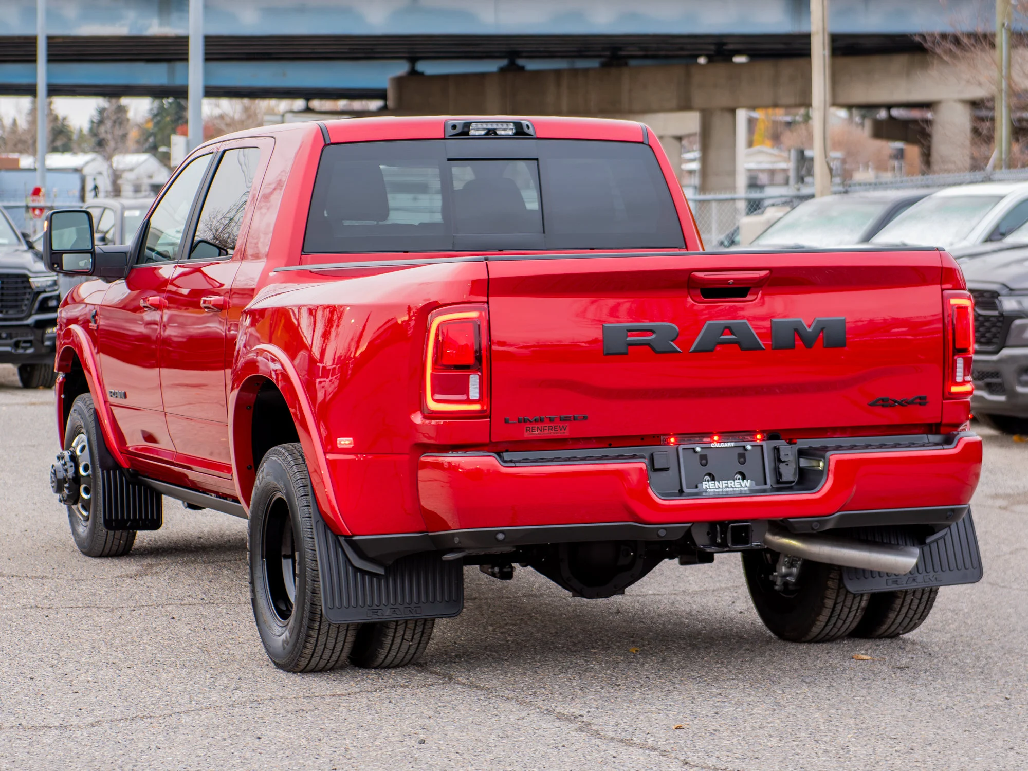 New 2027 Red RAM Limited Night* Mega Cab 4x4, Sunroof, Passenger Screen, Harman/Kardon image 6
