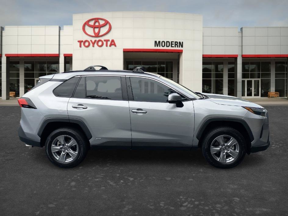 Used 2022 Silver Sky Metallic Toyota Hybrid XLE image 4