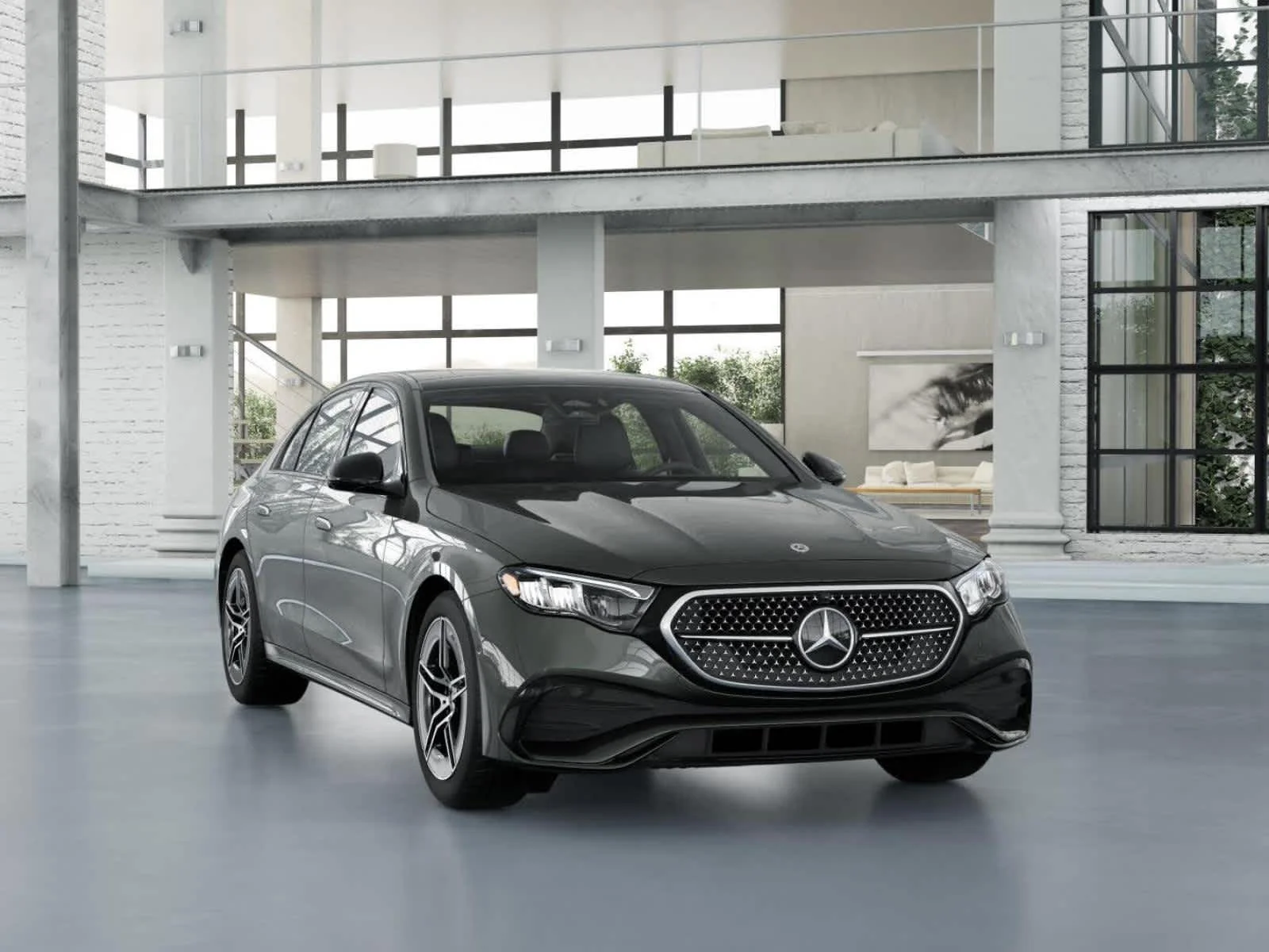 New 2026 Graphite Grey Metallic Mercedes-Benz E 350 image 8