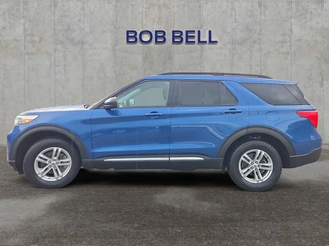 Used 2022 Blue Ford XLT image 2