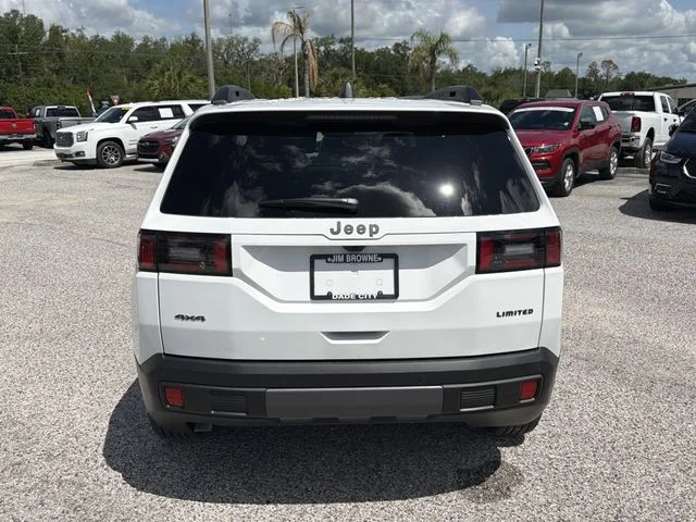 New 2026 Bright White Clear-Coat Exterior Paint Jeep Limited image 5