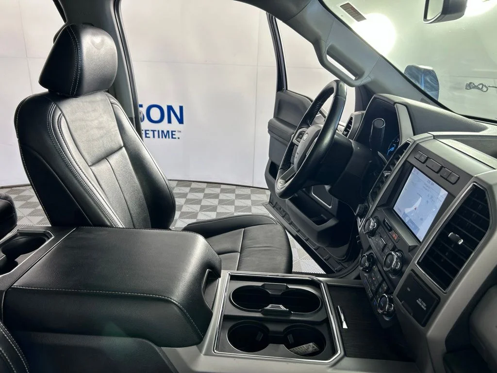 Used 2021 Blue Ford Lariat image 31