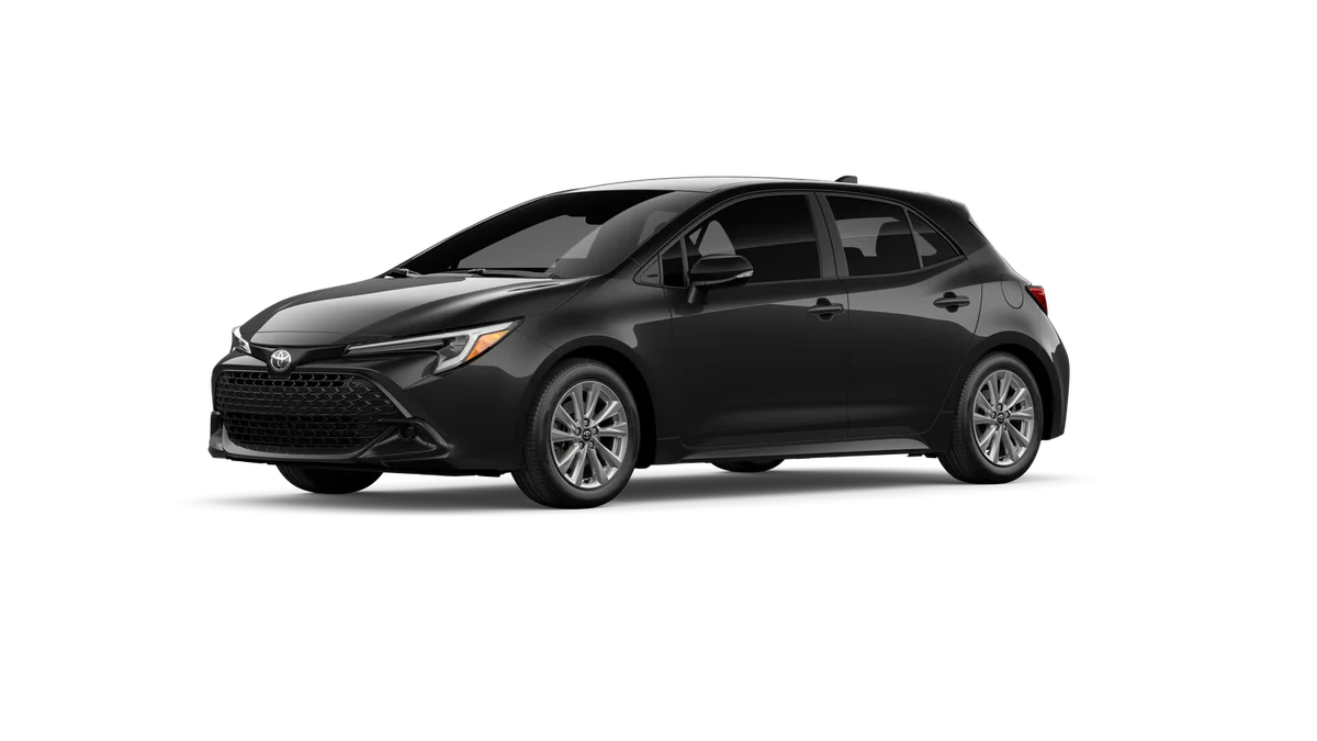 New 2027 Magnetic Gray Metallic with Black roof Toyota SE image 2