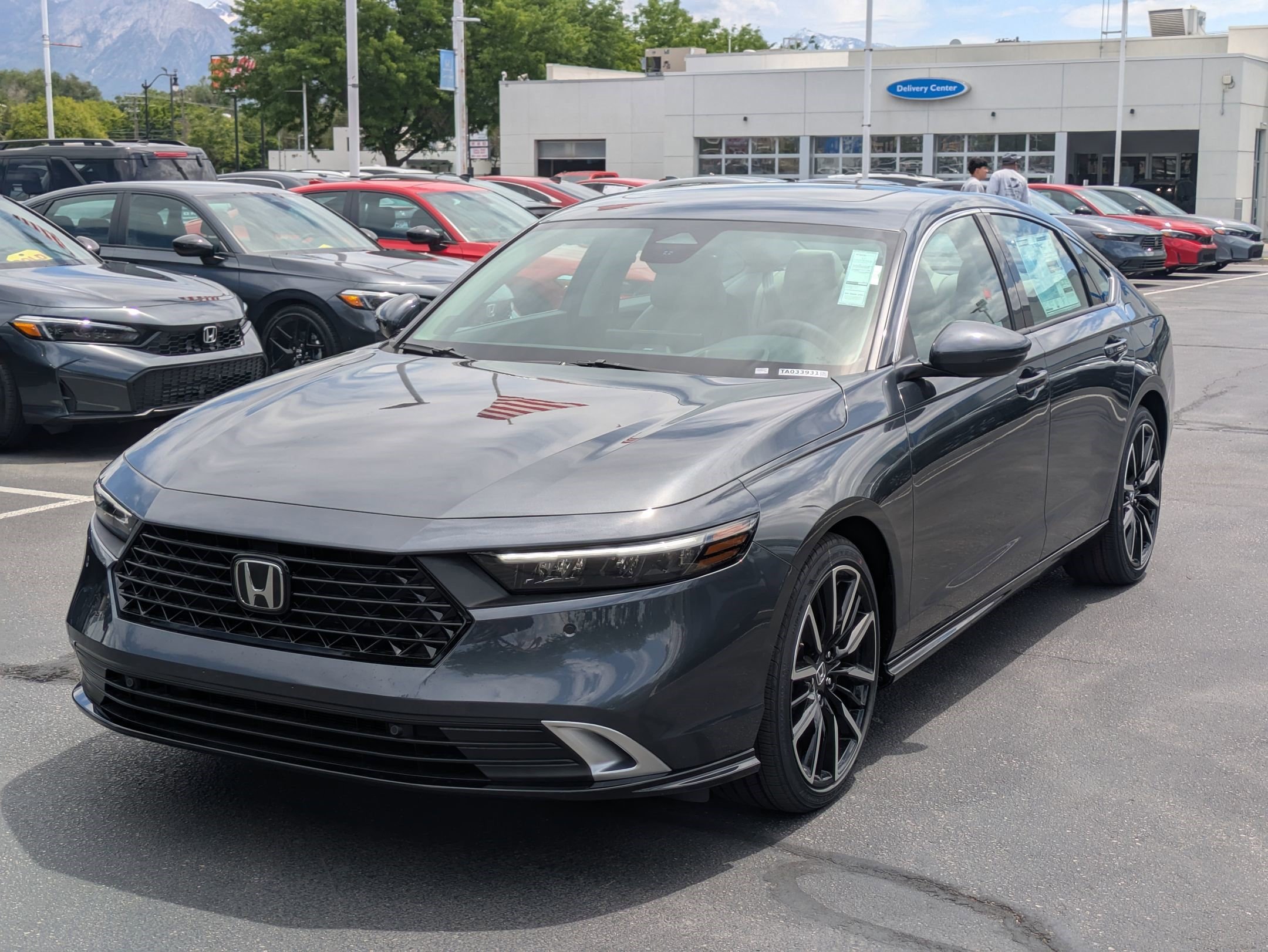 New 2026 Meteorite Gray Metallic Honda Touring image 8
