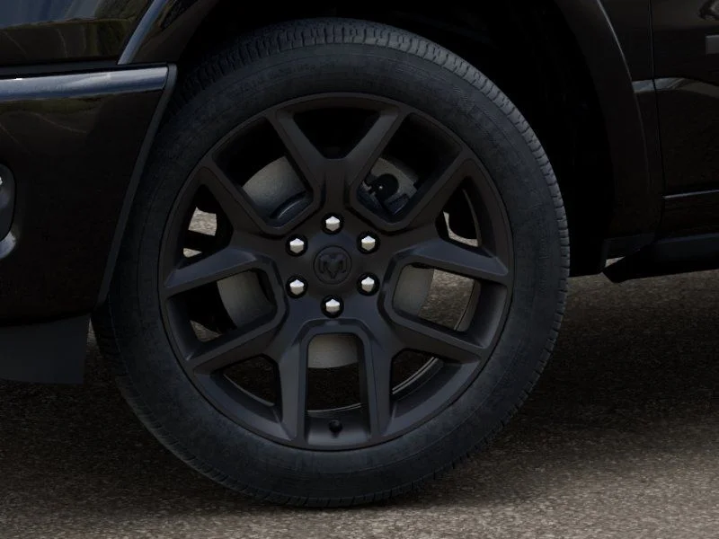 New 2027 Diamond Black Crystal Pearl-Coat Exterior Paint RAM Laramie image 8