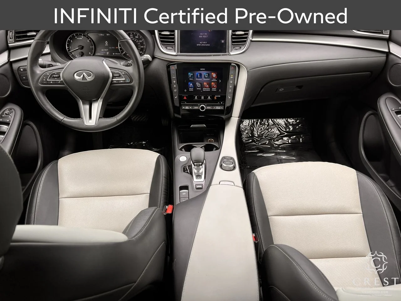 Certified Used 2023 Black Obsidian INFINITI LUXE image 11
