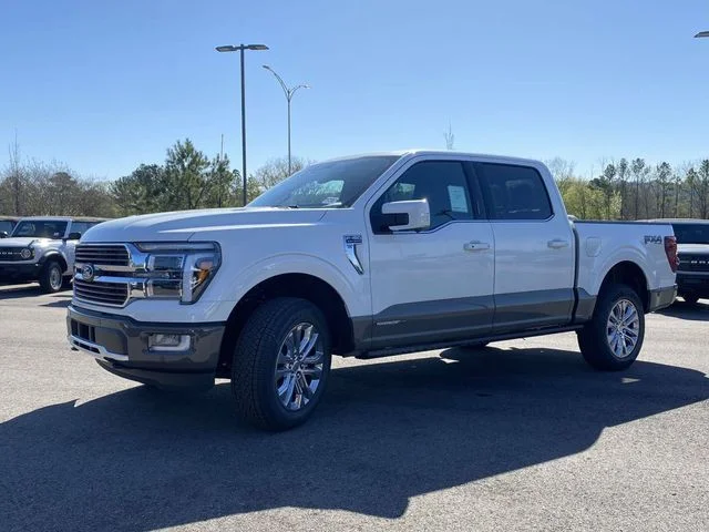 New 2026 Star White Metallic Tri-Coat Ford King Ranch image 5