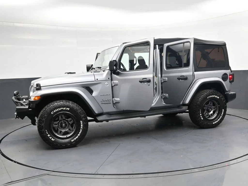 Used 2020 Billet Silver Metallic Jeep Unlimited Sahara image 42