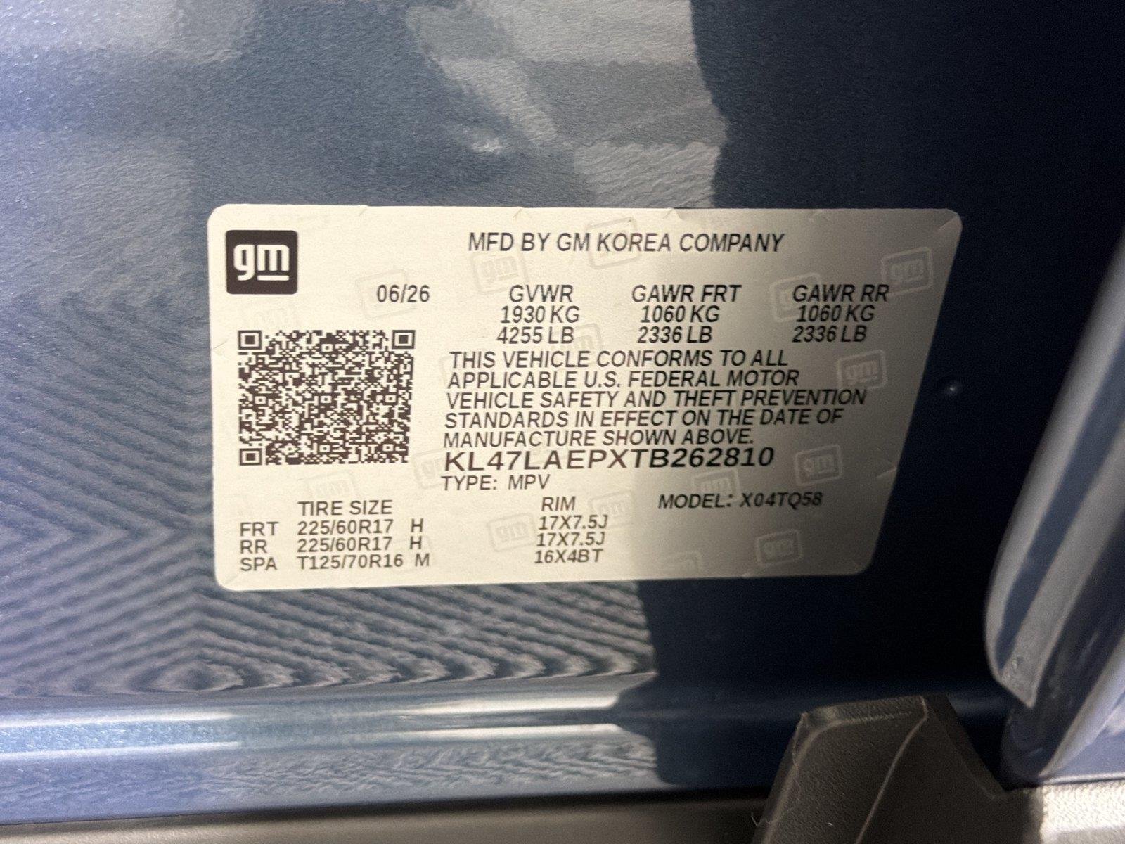 New 2026 Ocean Blue Metallic Buick Preferred image 31