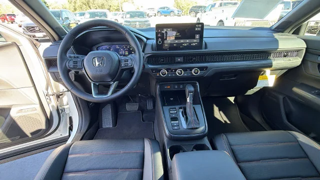 New 2027 Platinum White Pearl Honda Sport-L Hybrid AWD image 19