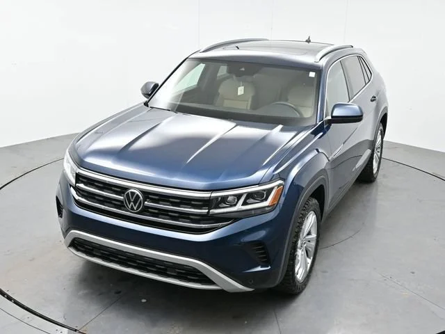 Used 2021 Blue Volkswagen 2.0T SEL image 36