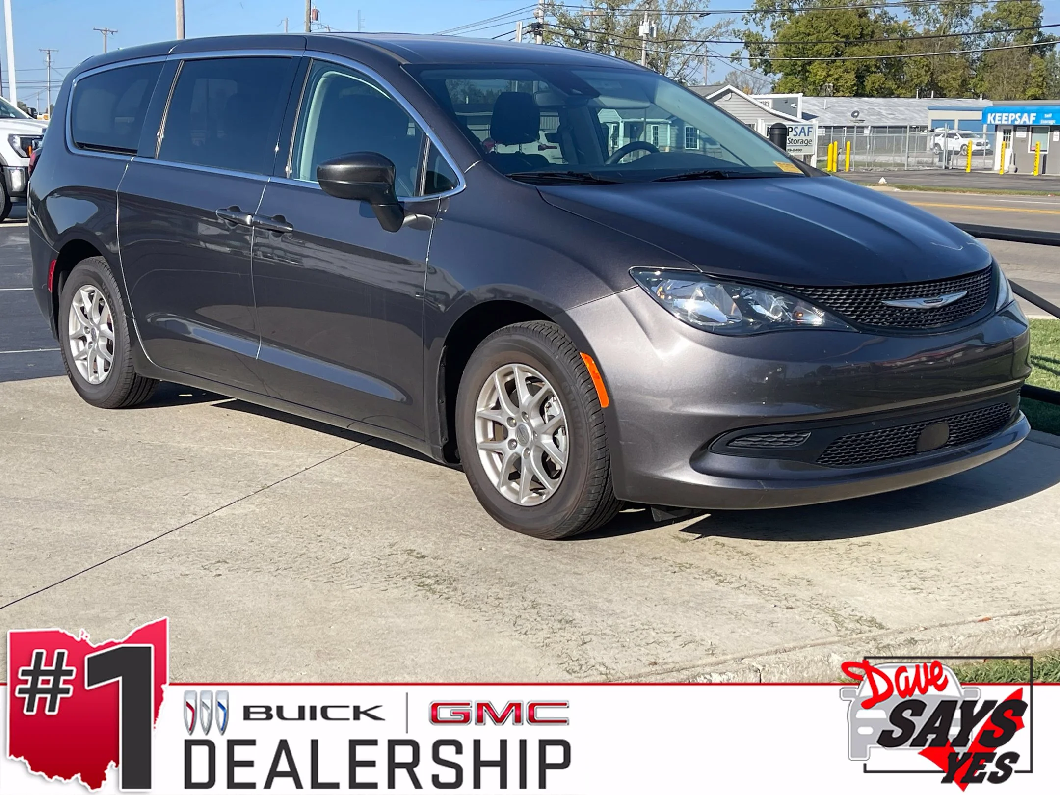 Used 2023 Granite Crystal Metallic Clearcoat Chrysler LX image 1