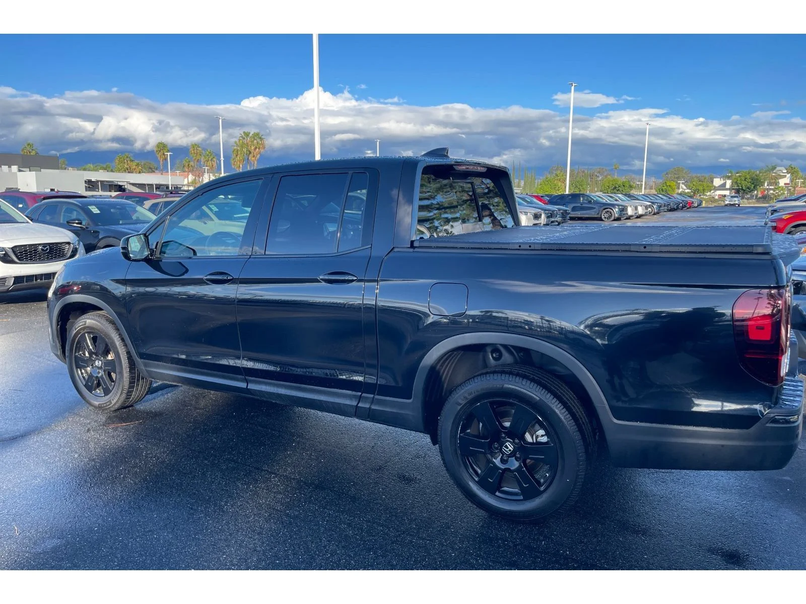 Used 2020 Crystal Black Pearl Honda Black Edition image 3