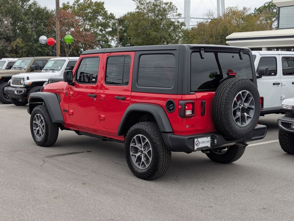 New 2026 Firecracker Red Clear-Coat Exterior Paint Jeep Sport S image 7
