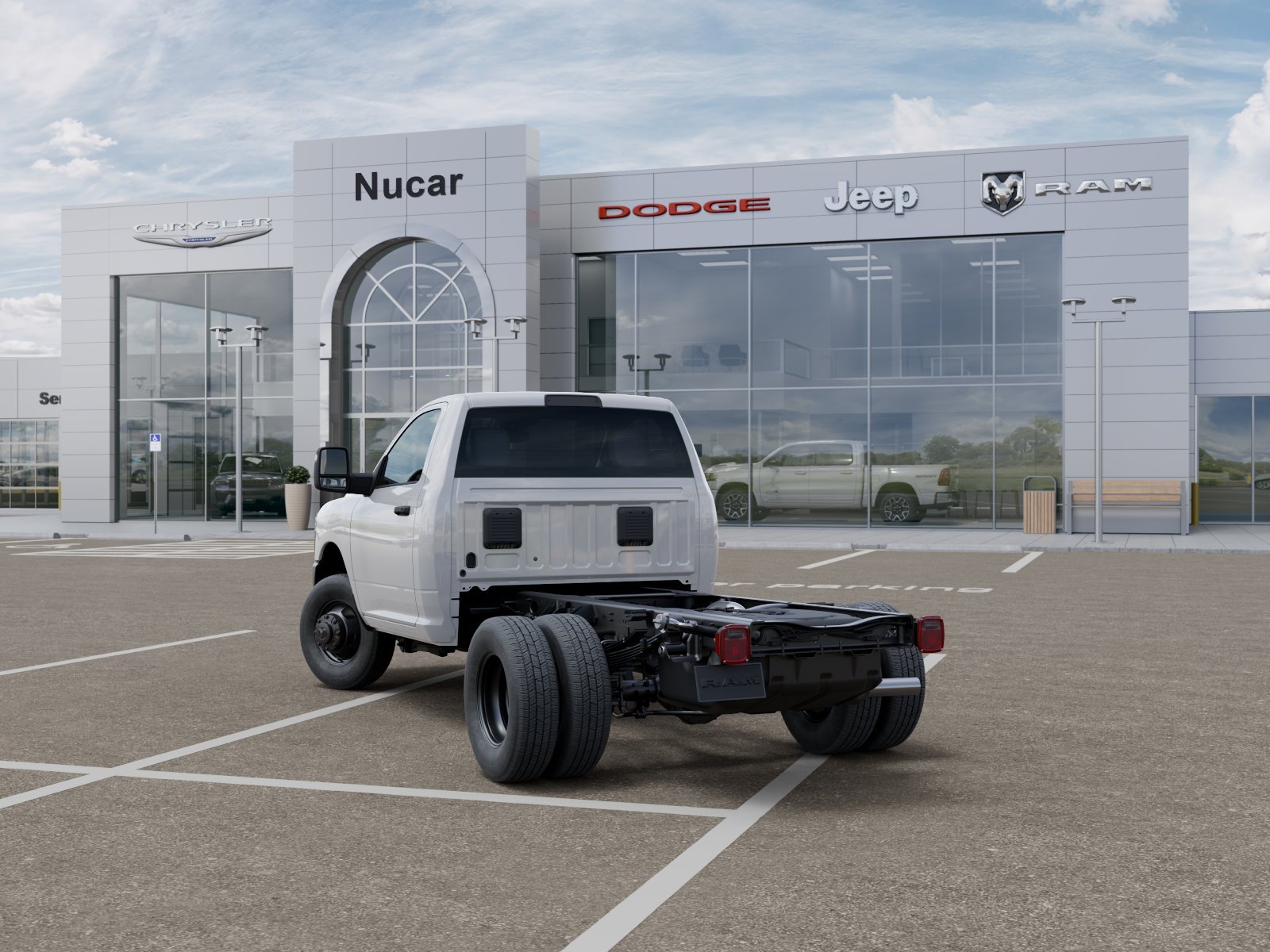 New 2026 Bright White Clear-Coat Exterior Paint RAM Tradesman image 21