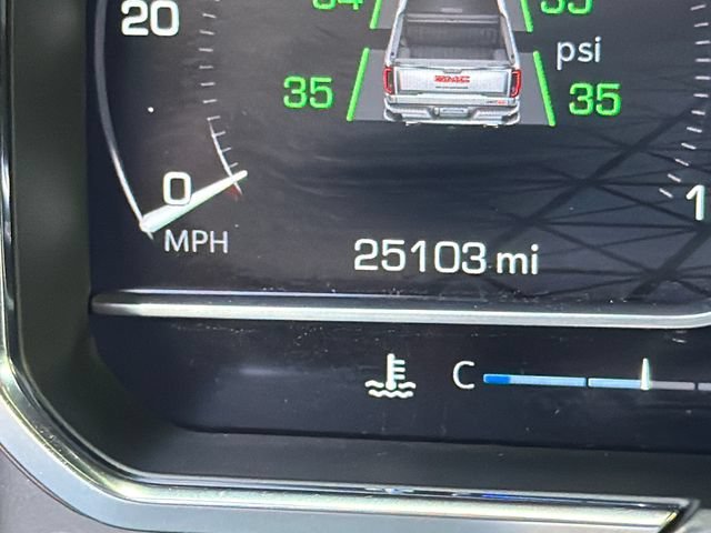 Used 2025 Thunderstorm Gray GMC AT4 image 26