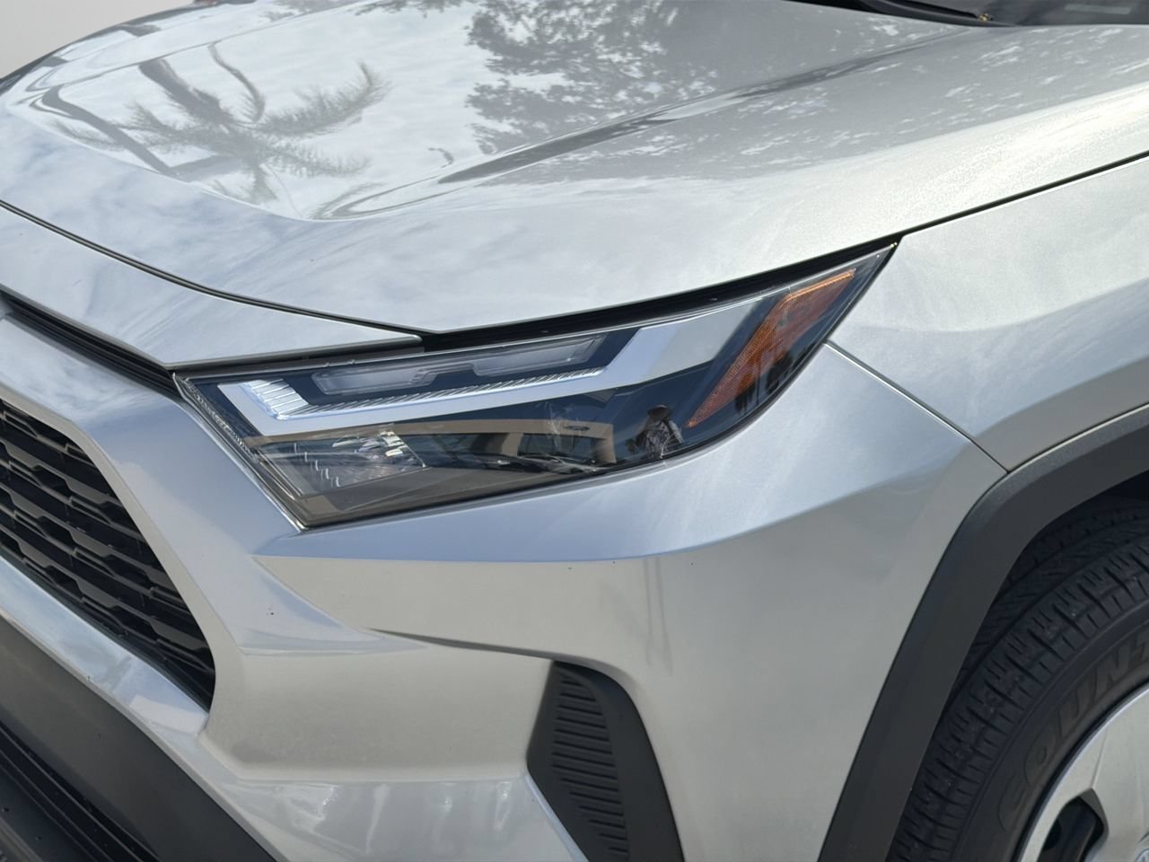Used 2024 Silver Sky Metallic Toyota LE image 6