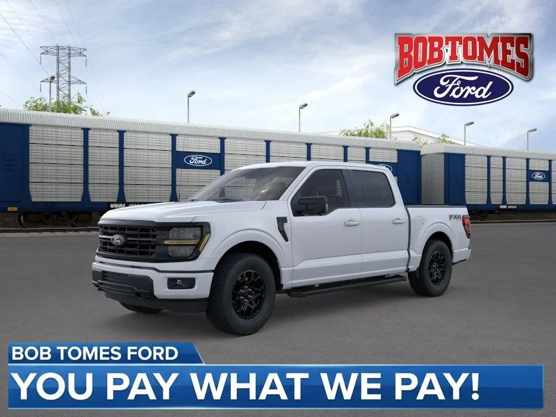 New 2026 White Ford XLT image 1