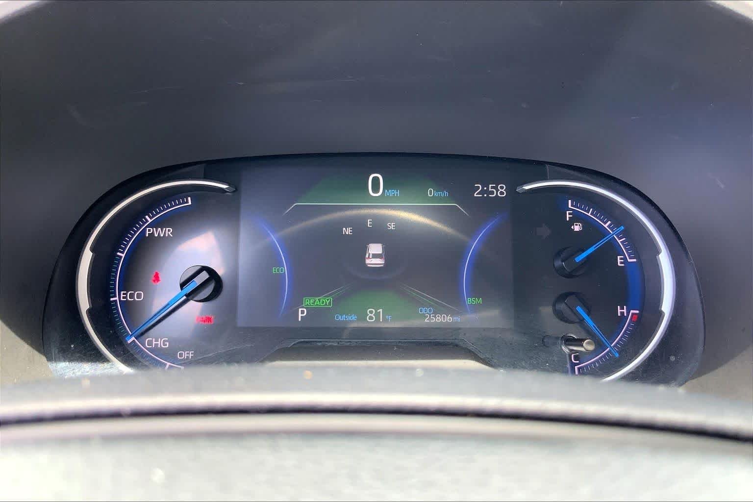 Used 2025 Ice Cap Toyota Hybrid XLE image 25