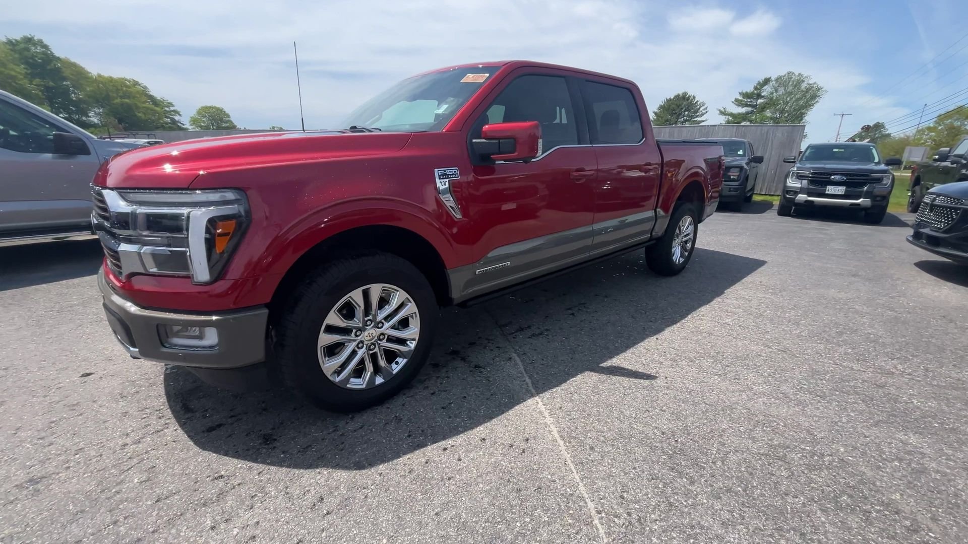 Certified Used 2025 Red Ford King Ranch image 16