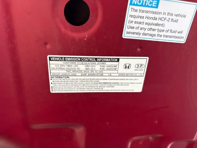 Used 2018 Red Honda LX 1.5T image 10