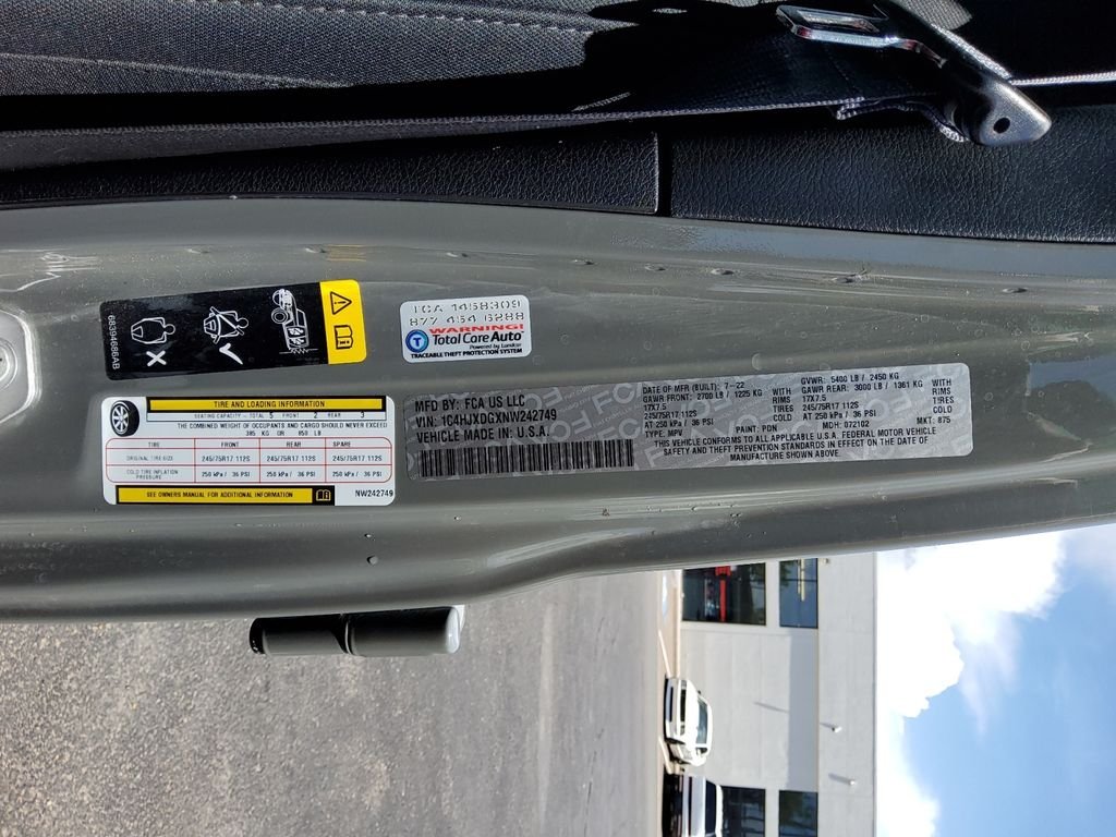 Used 2022 Gray Jeep Unlimited Sport image 20
