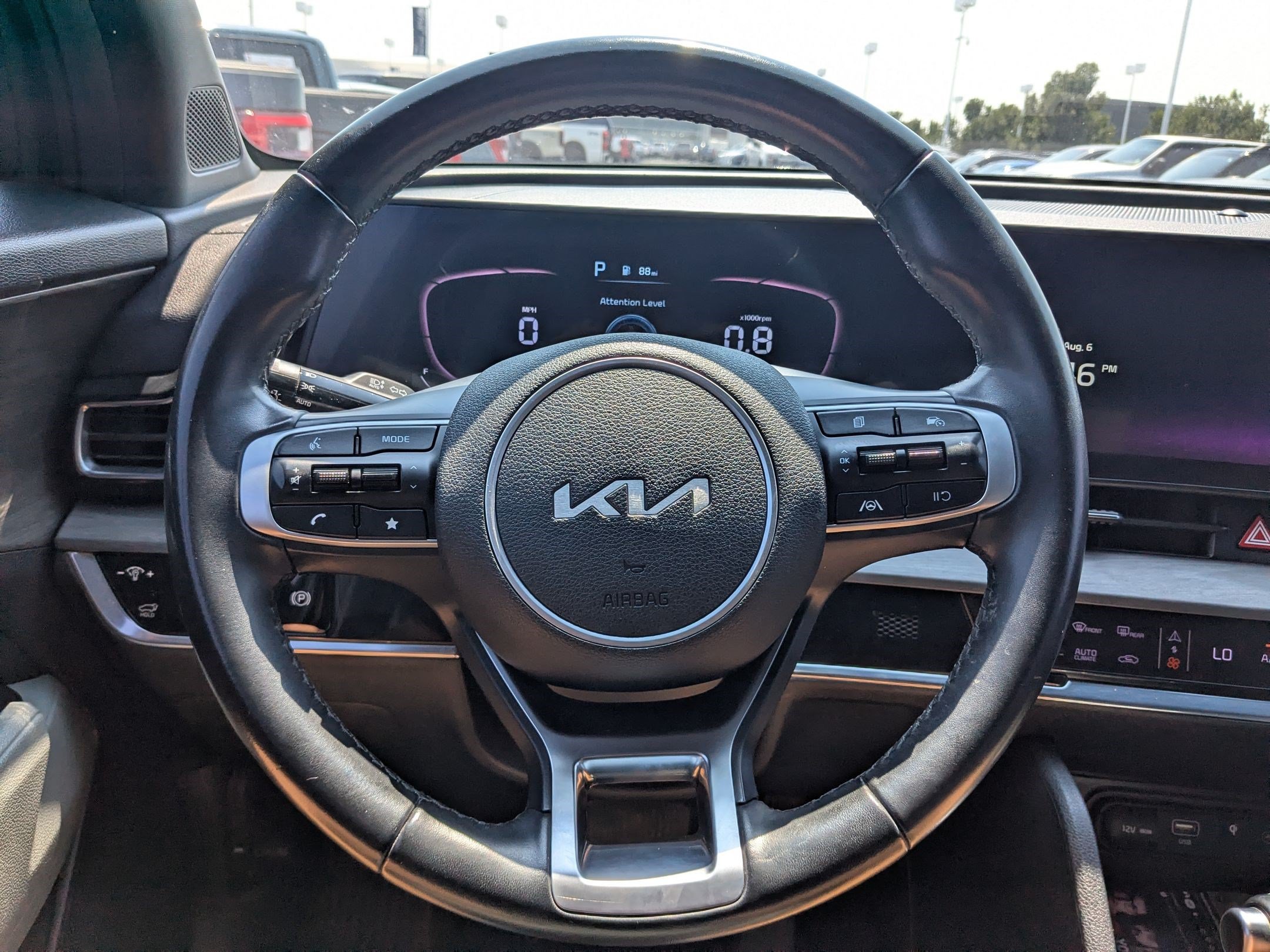 Used 2023 Ebony Black Kia X-Line image 16