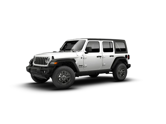 New 2026 Bright White Clear-Coat Exterior Paint Jeep Sport S image 2