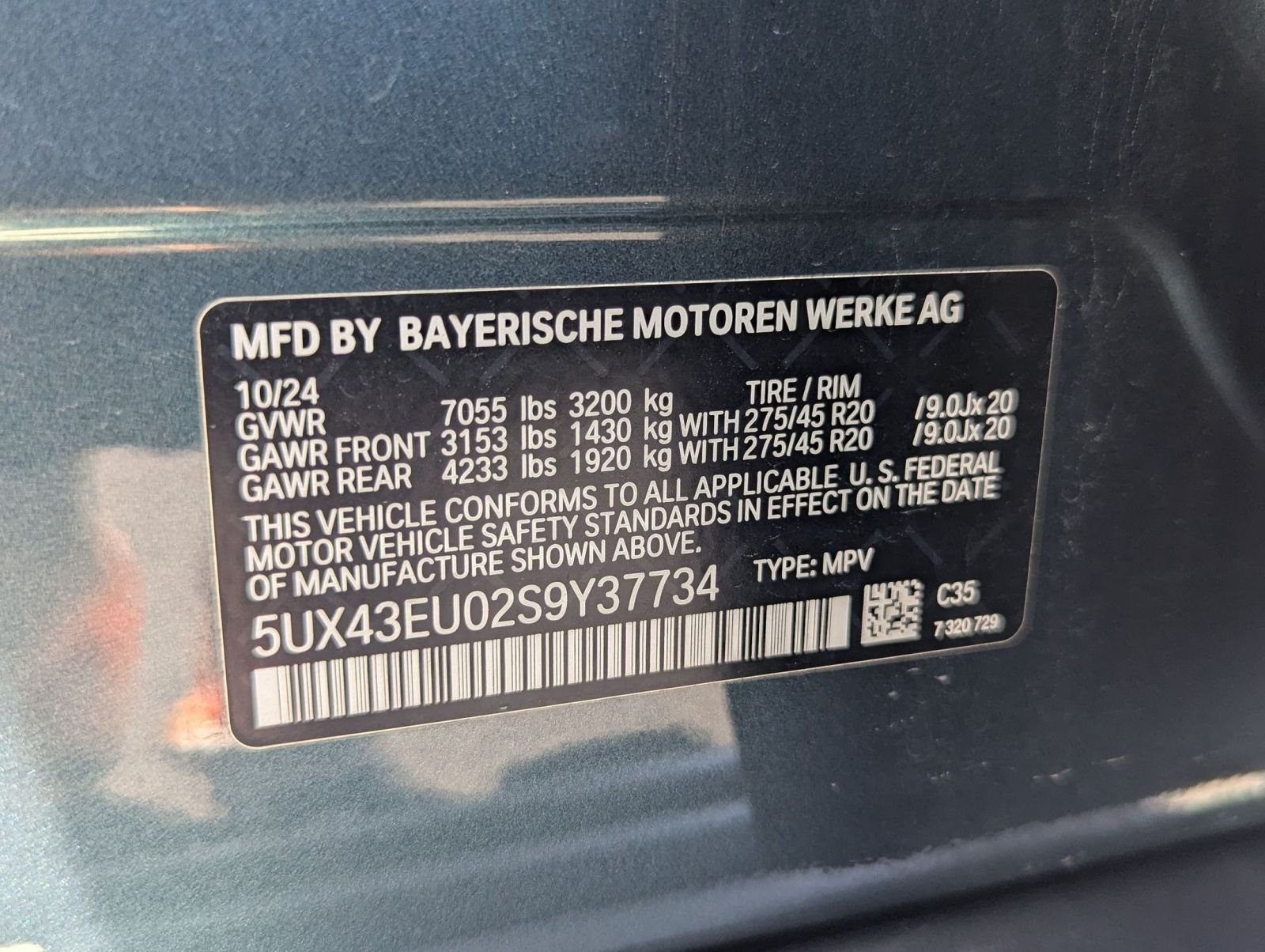Used 2025 Blue BMW xDrive50e image 26