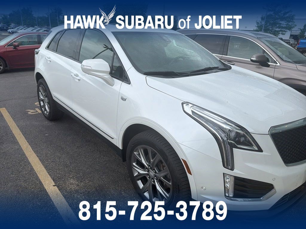 Used 2020 Crystal White Tricoat Cadillac Sport AWD image 6