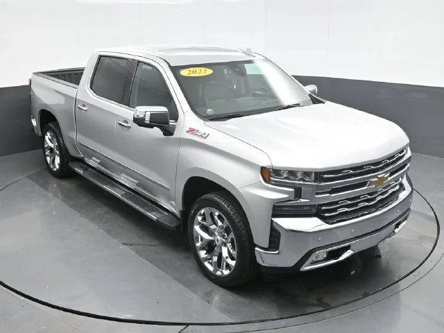 Used 2022 SILVER ICE METALLIC Chevrolet LTZ image 14