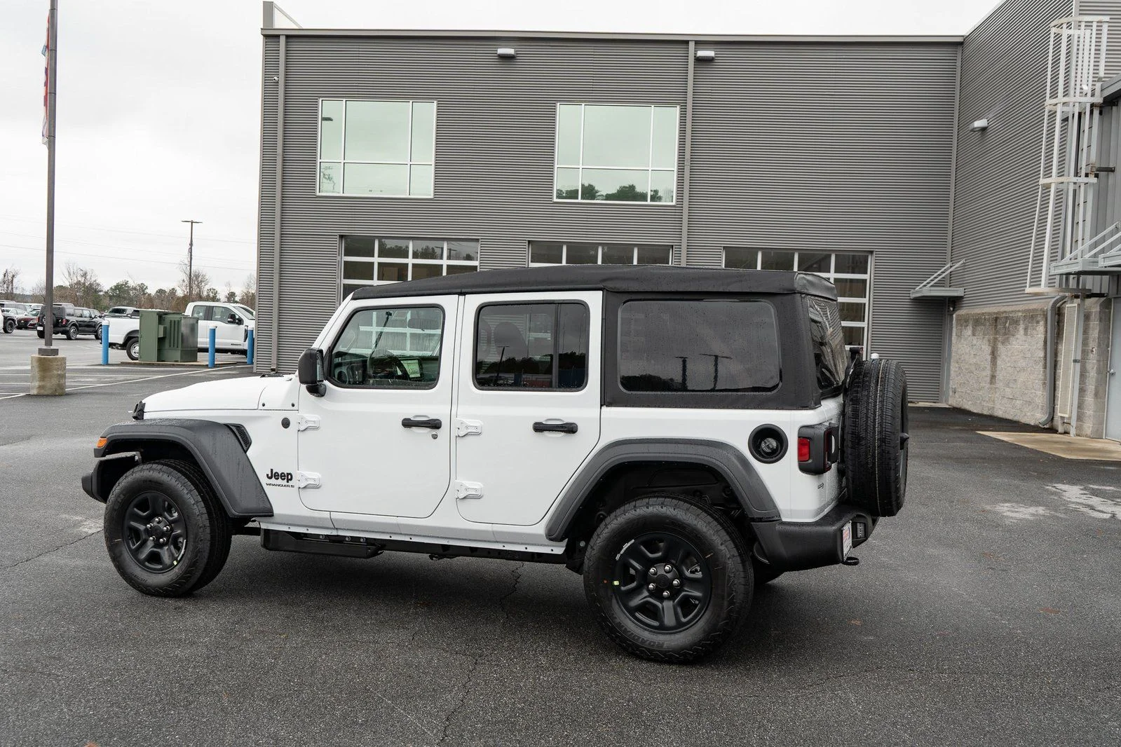 New 2026 Bright White Clearcoat Jeep Sport image 7