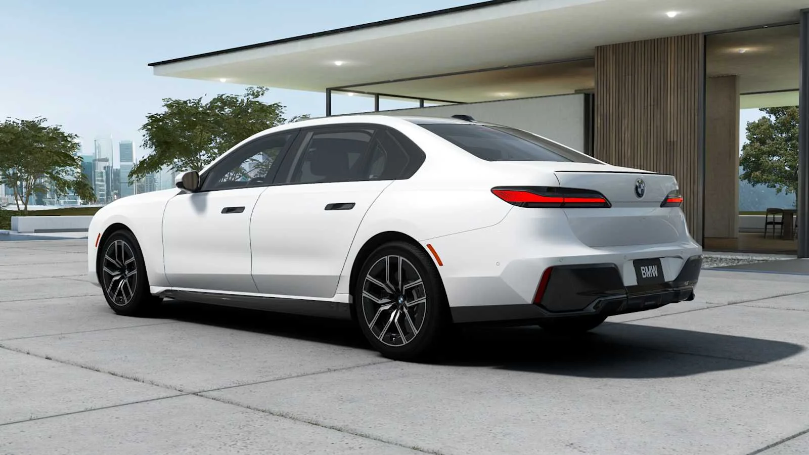 Used 2026 Mineral White Metallic BMW 740i image 2