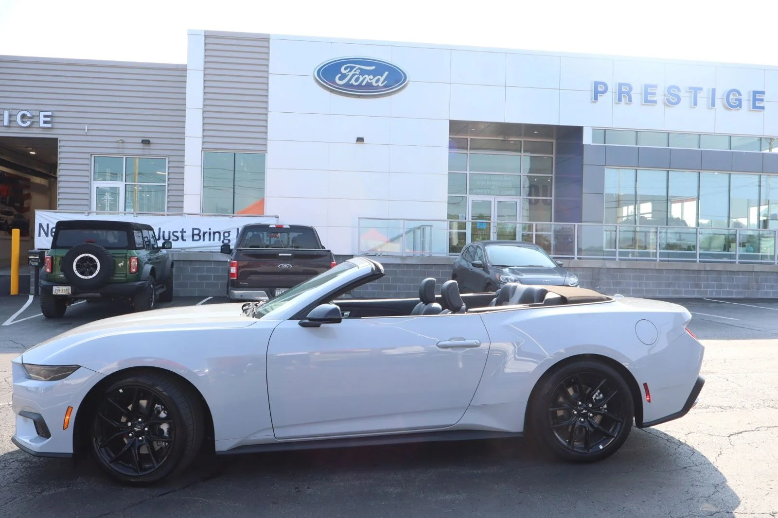 New 2026 Avalanche Gray Ford EcoBoost® Premium Convertible image 2